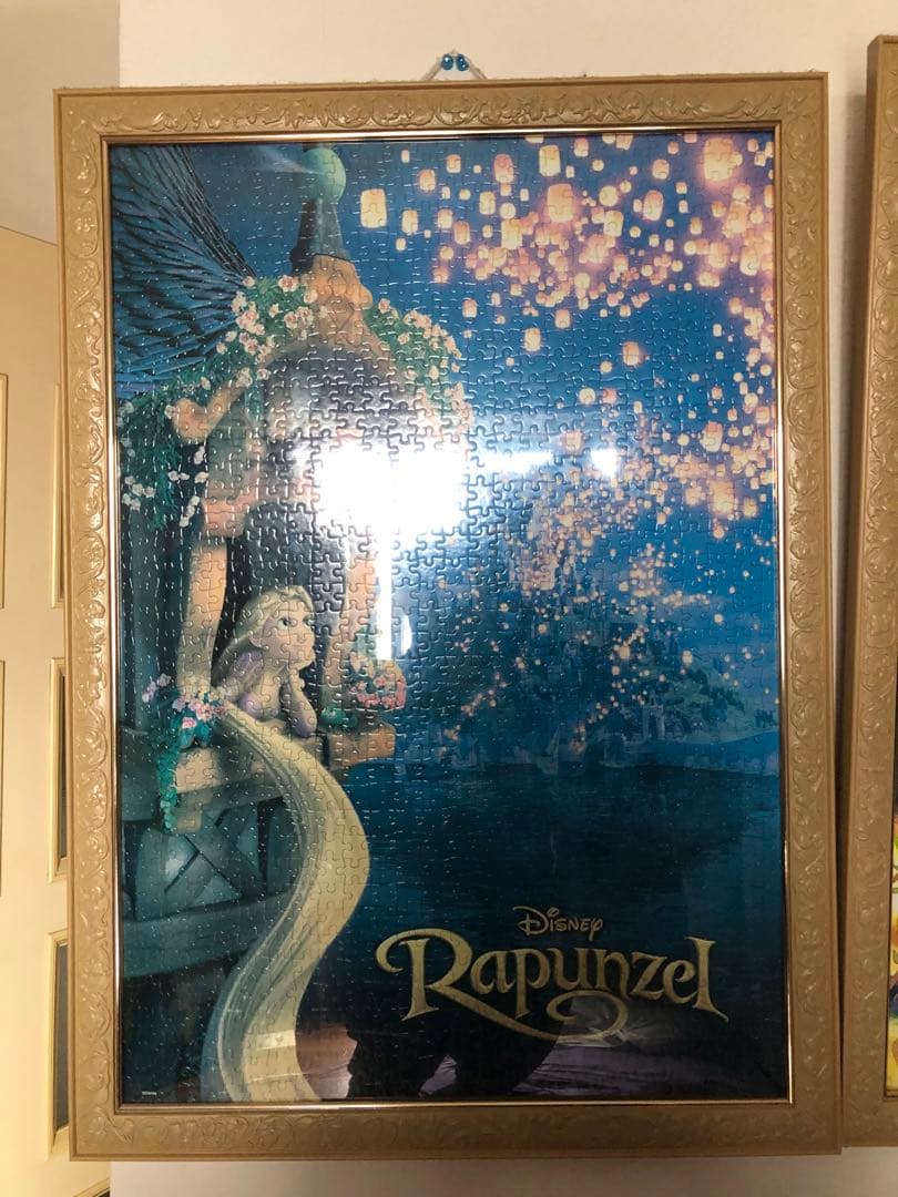 ディズニーパズル 完成品 ラプンツェル