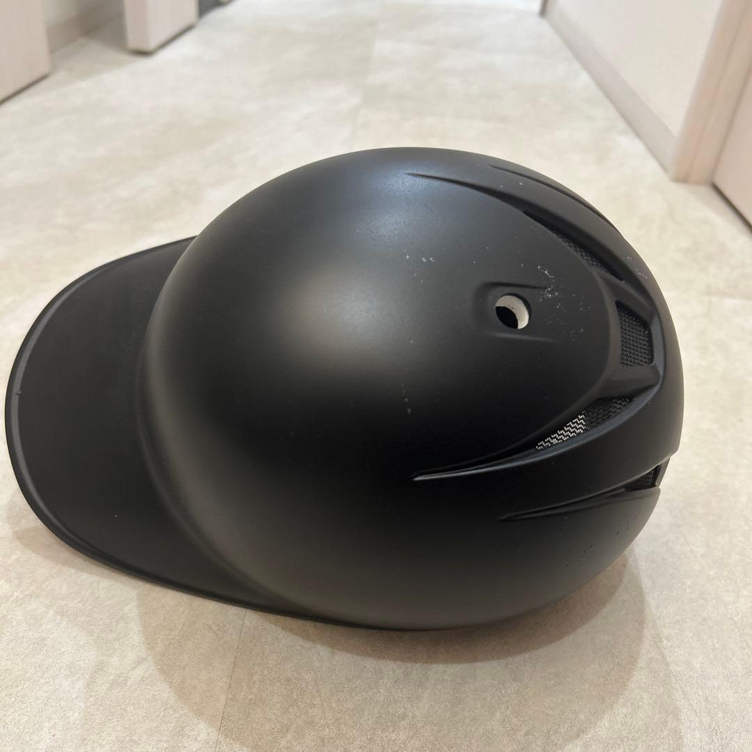 野球　大人軟式用ヘルメット　左打ち用　フェイスガード付