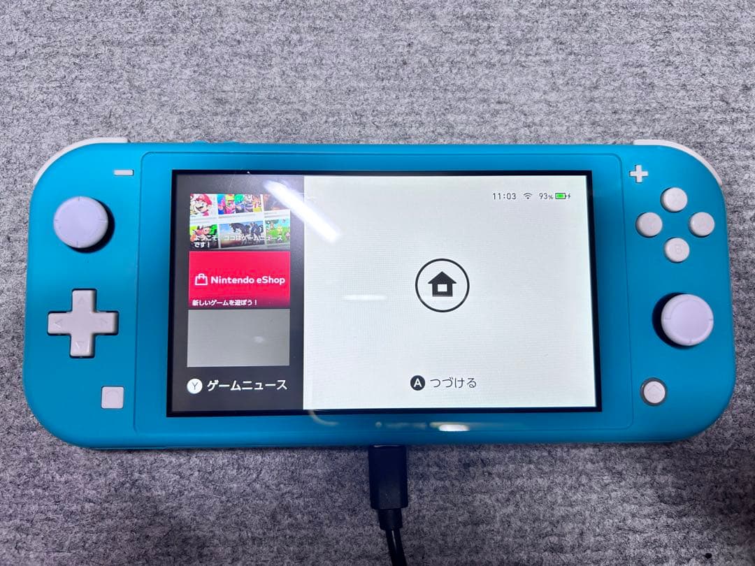 Nintendo Switch Lite ターコイズ　本体のみ【動作確認済み】