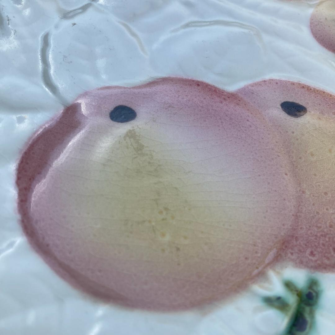 ⭐️フランスアンティーク サルグミンヌ バルボティーヌ 大皿 30cm