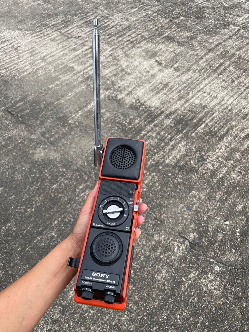 本気の値下げしちゃうよ❣️SONY ソニー トランシーバー ICB-670 無線機