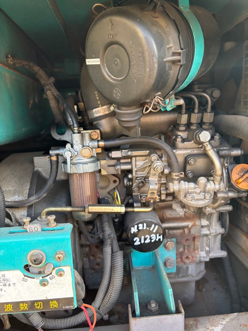 DLW-300ES デンヨー エンジン 溶接機 発電機 200V 100V