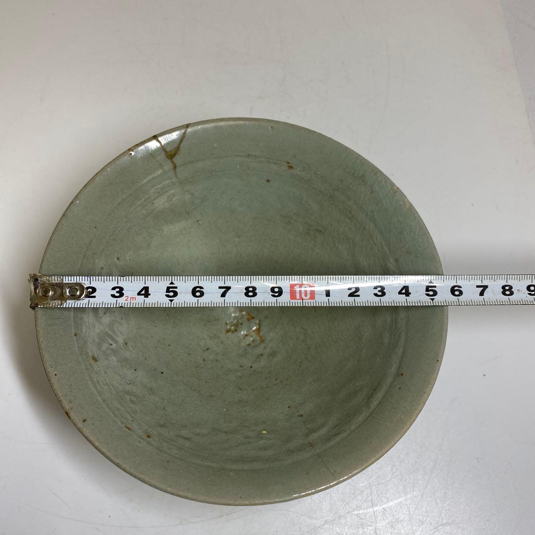 16世紀　高麗青磁茶碗　タサオ　口径15.5㎝　東里8-0130②