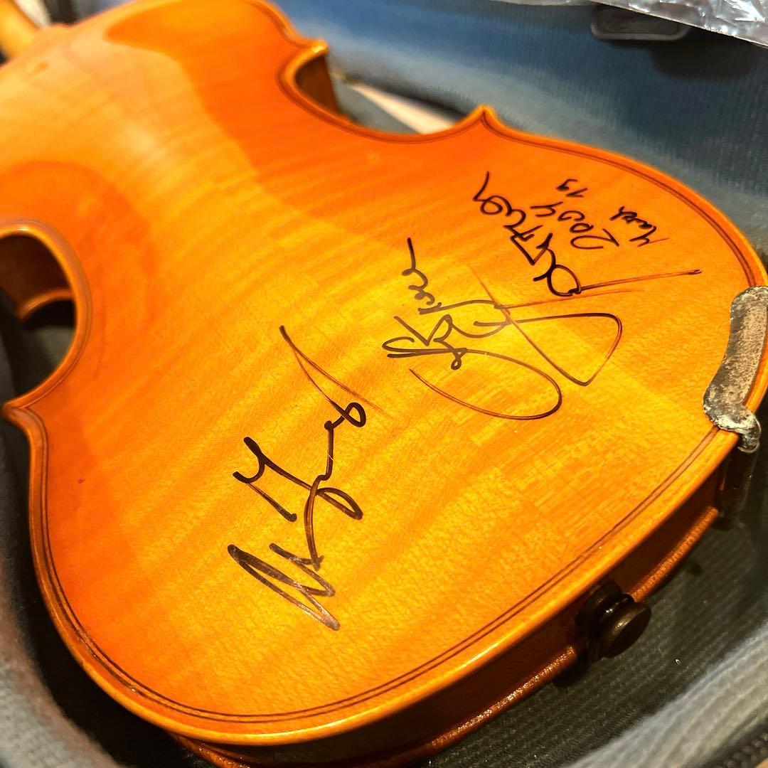 美品 KARLHOFNER 1996年 1/4 ヘフナー虎杢 GEWA KH11