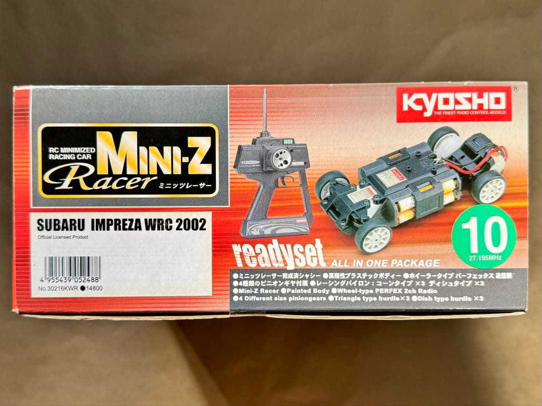 タ*ス様 未使用品 京商 ミニッツレーサー インプレッサ WRC 2002