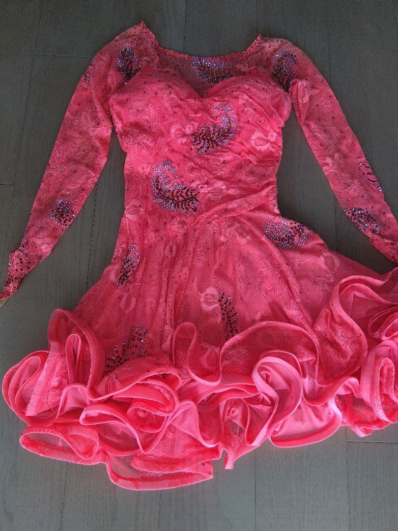 社交ダンス　チャコットドレス