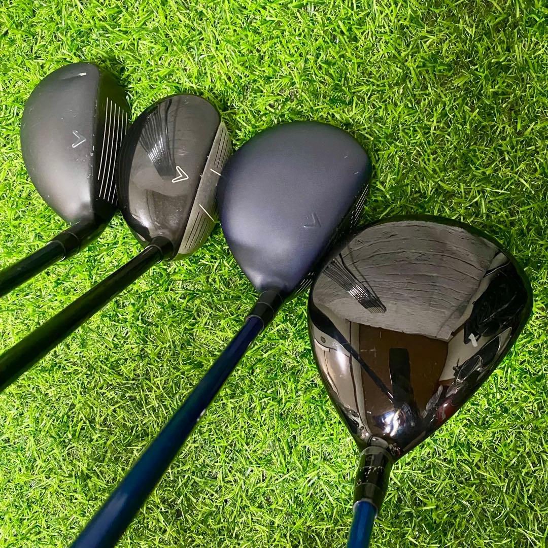 キャロウェイ XR レイザー ゴルフセット 13本 左 レフティ S メンズ