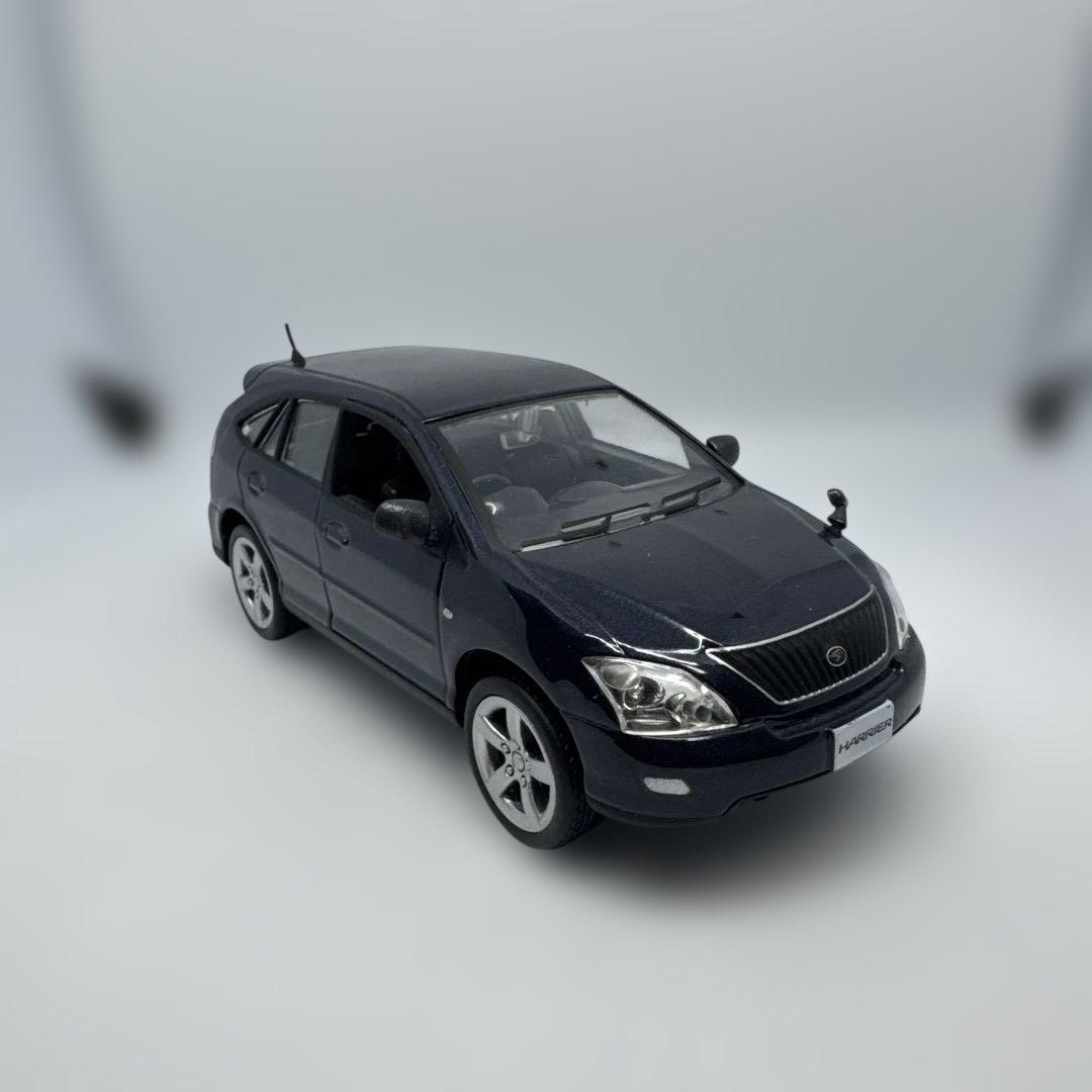 トヨタ　ハリアー 30系ダークブルー 1/43 トミカ　2台セット