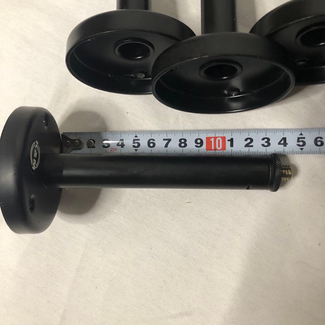 送料込★美品★K&M グースネック ベース22110 6本 マイクスタンド