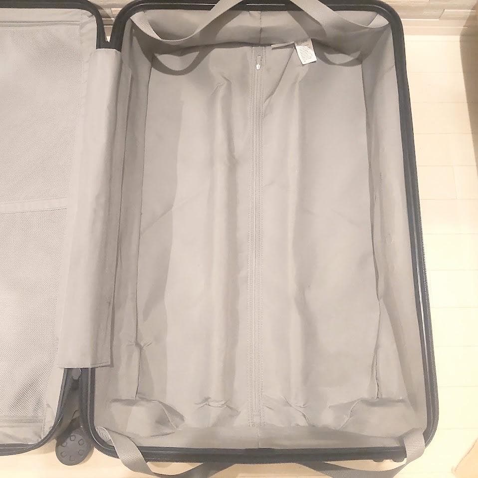 ★ストッパー付★ 無印良品 バーの高さを自由に調節できる キャリーケース 88L