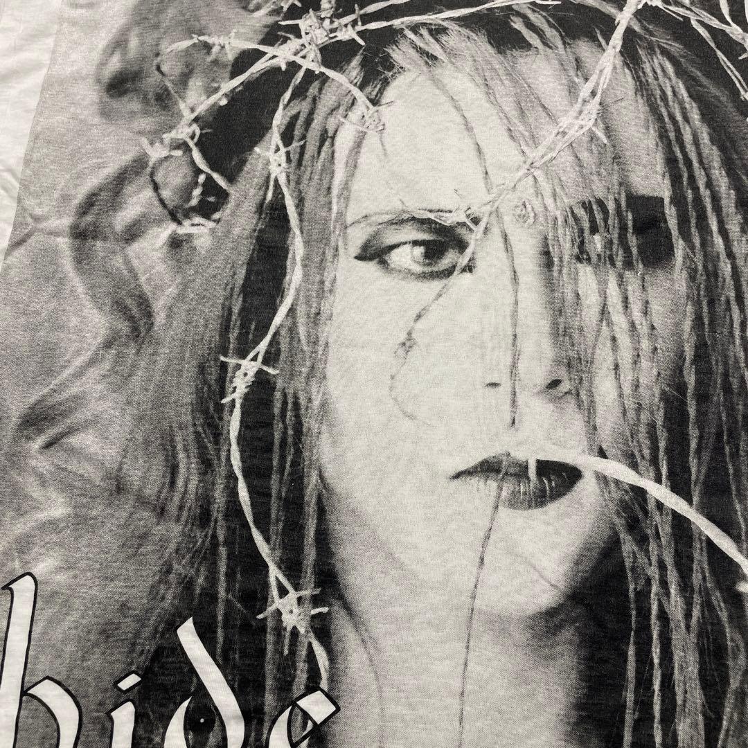 Tシャツ 80年代 X hide ヒデ ギターリスト フォトT プリント レア