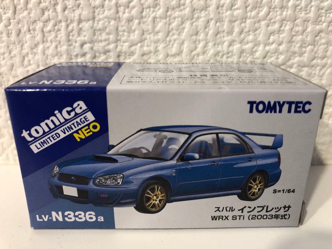1/64 トミカリミテッドヴィンテージ スバル インプレッサ WRX STI