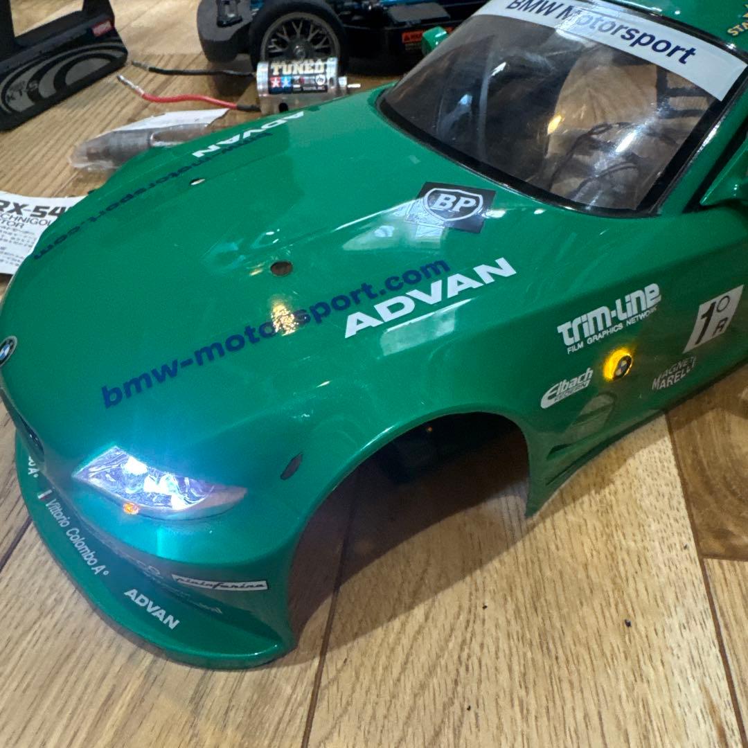 完動品　TT-01  Z4 プロポセット　テクニゴールド モーターおまけ付