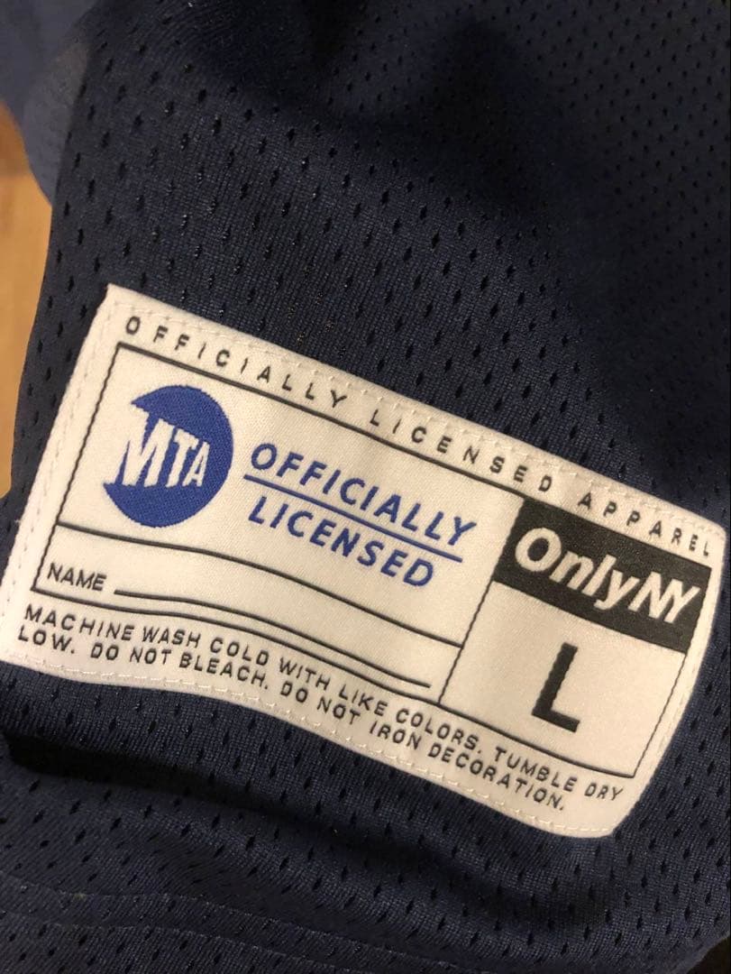 Only NY × NYC MTA コラボ メッシュシャツ M