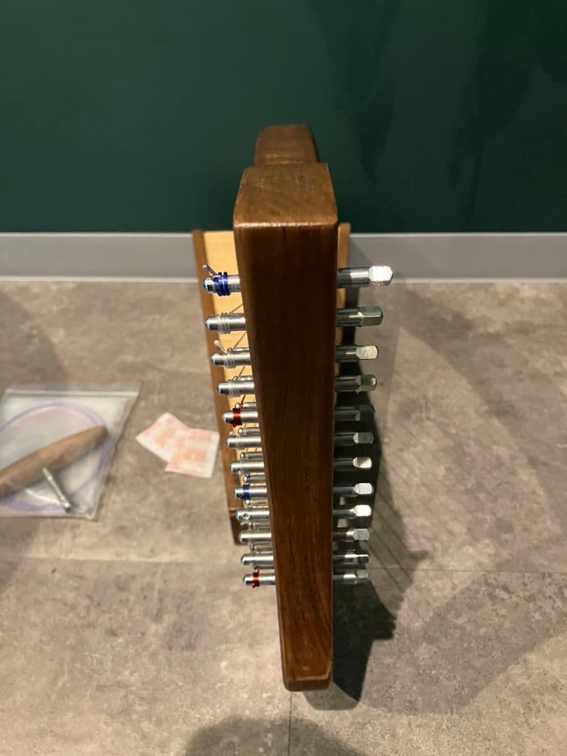 【ベビーハープ　12弦】アンティーク