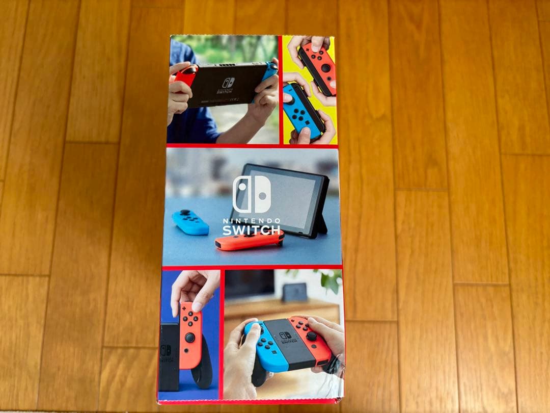 新品 任天堂Switch ネオンブルー/(R)ネオンレッド バッテリー強化版