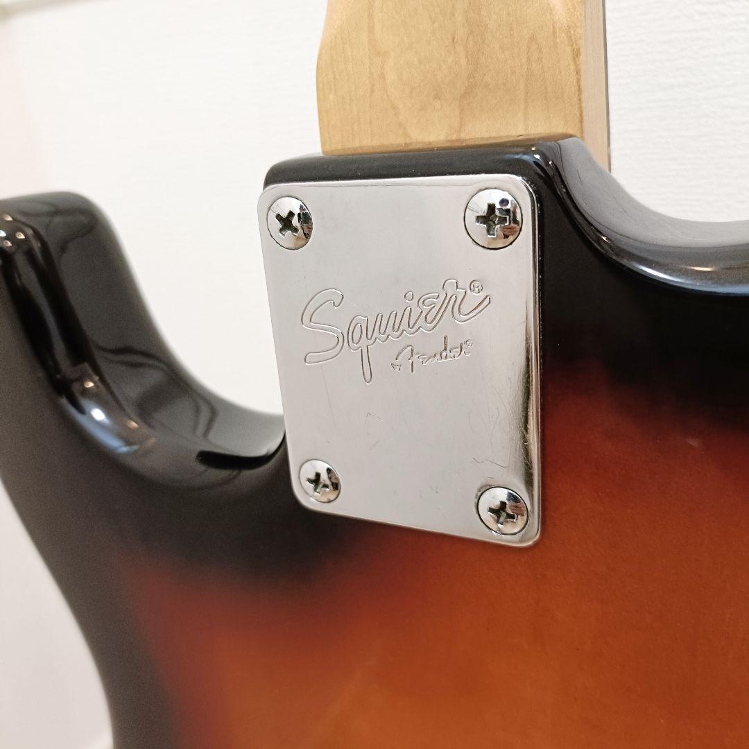 【メンテ済み】Squier ストラトキャスター エレキギター 本体 サンバースト
