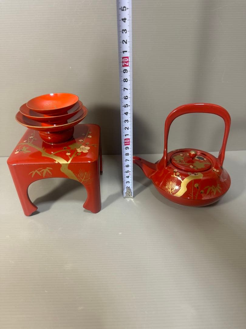 2299  お屠蘇 洗朱 変り松 松竹梅