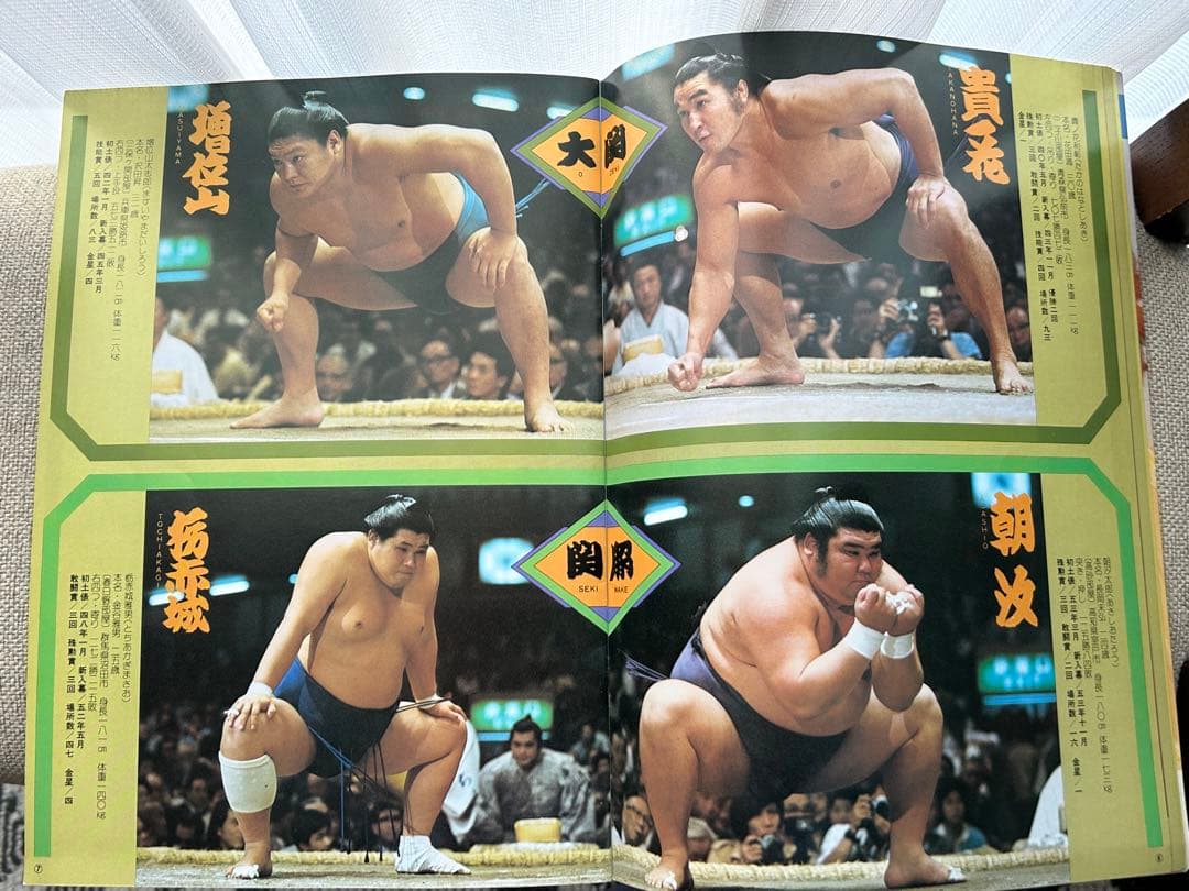 大相撲 九月場所 パンフレット 冊子 1980年 昭和55年