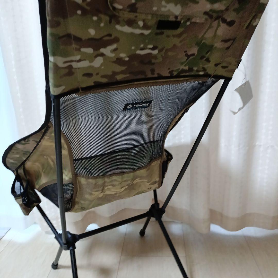 美品　Helinox ヘリノックス　サバンナチェア　カモ柄