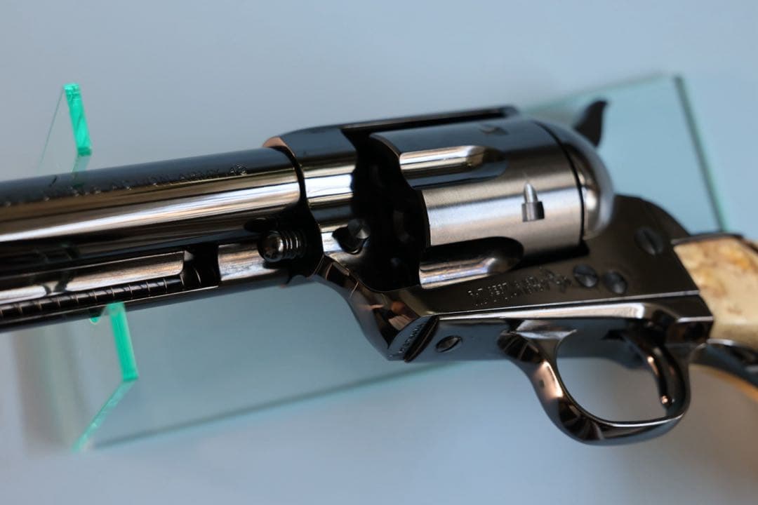 タナカ製コルトS.A.Aシビリアン4 3/4インチ　ステールフィニィシュガスガン