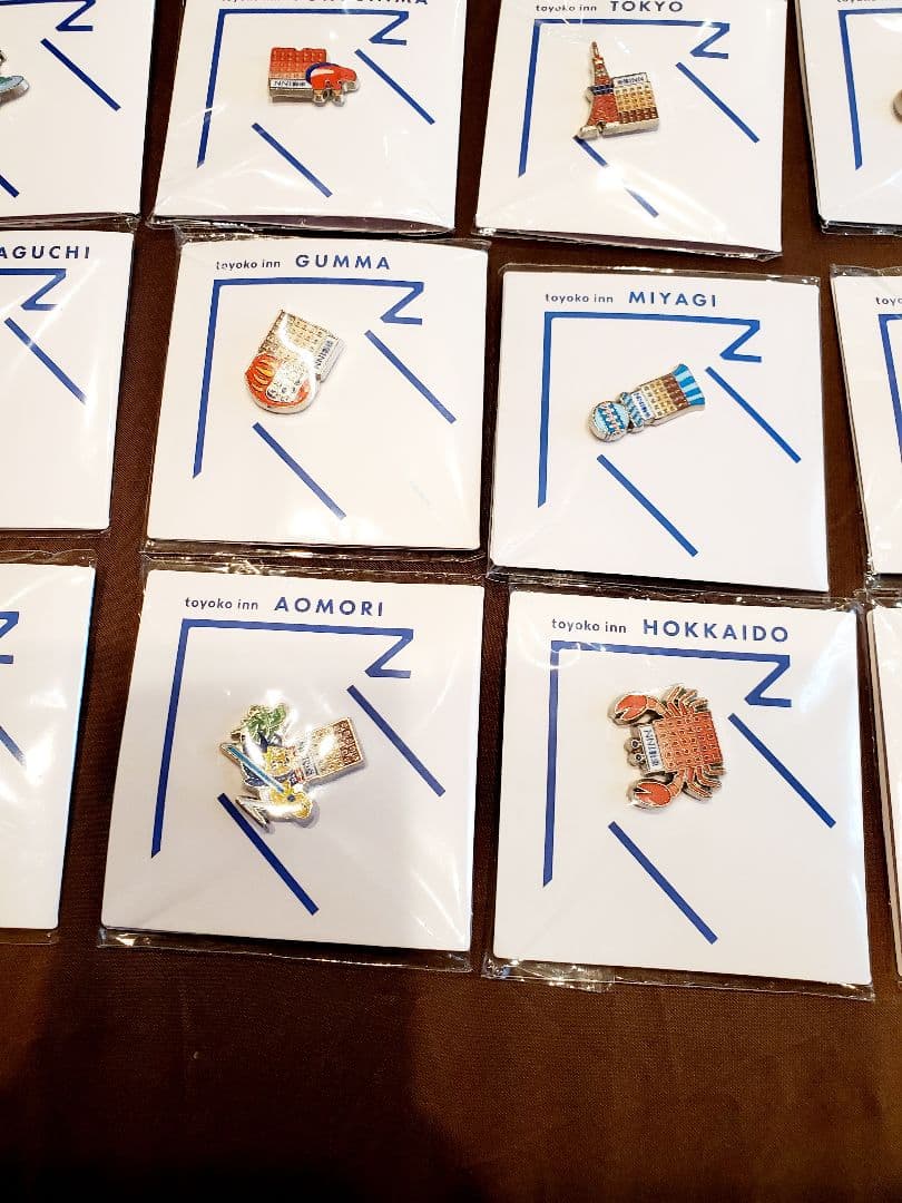 早い者勝ち!【新品・未開封】東横インご当地GENKIバッジ 26種set