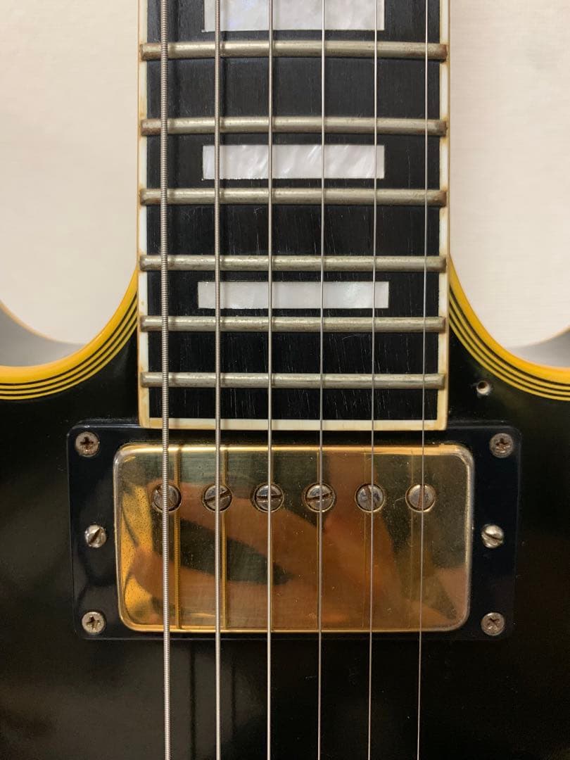 エドワーズ セミアコ E-SA-138 LTC 2009 中古　交換用ブリッジ付