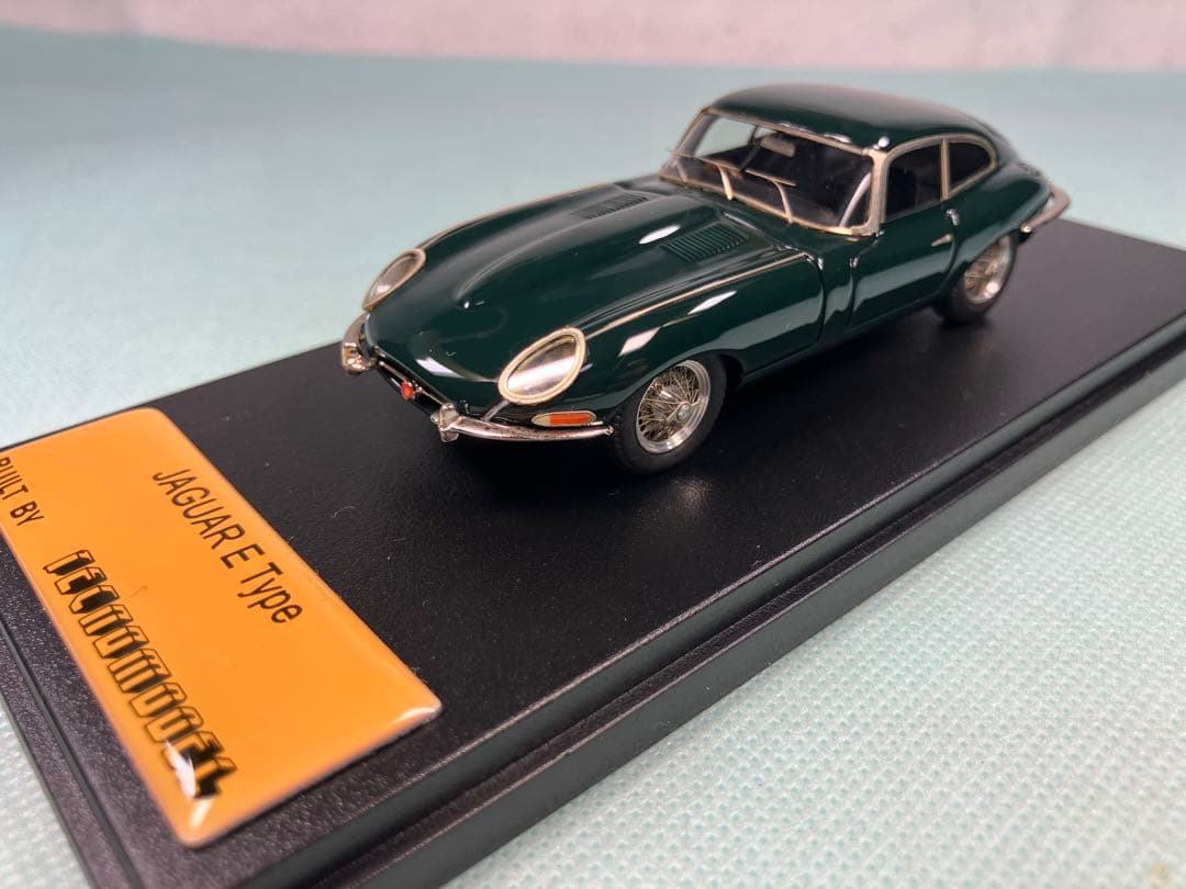 Tecno Models ジャガー E-Type ロードカー　濃緑