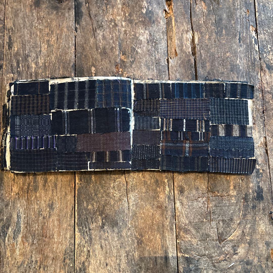 SALE⏬希少◆縞帳　古布　縞　襤褸