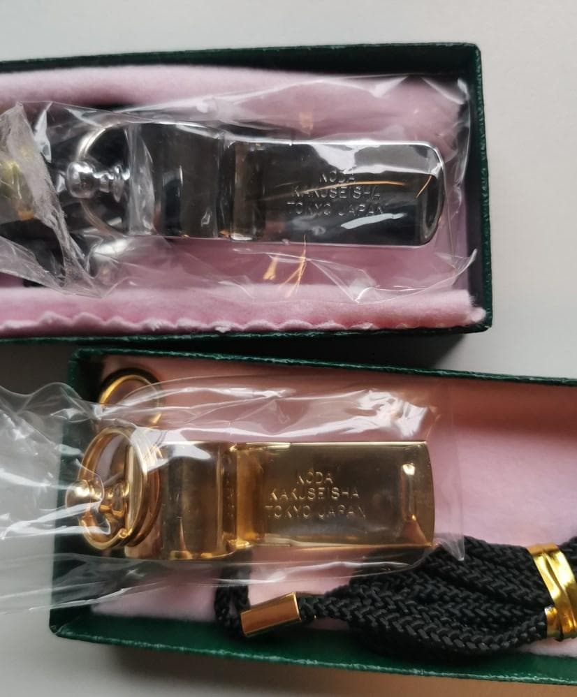 【未使用】野田鶴声社ホイッスルW杯ブラジルモデルBrasil 2014 2個組