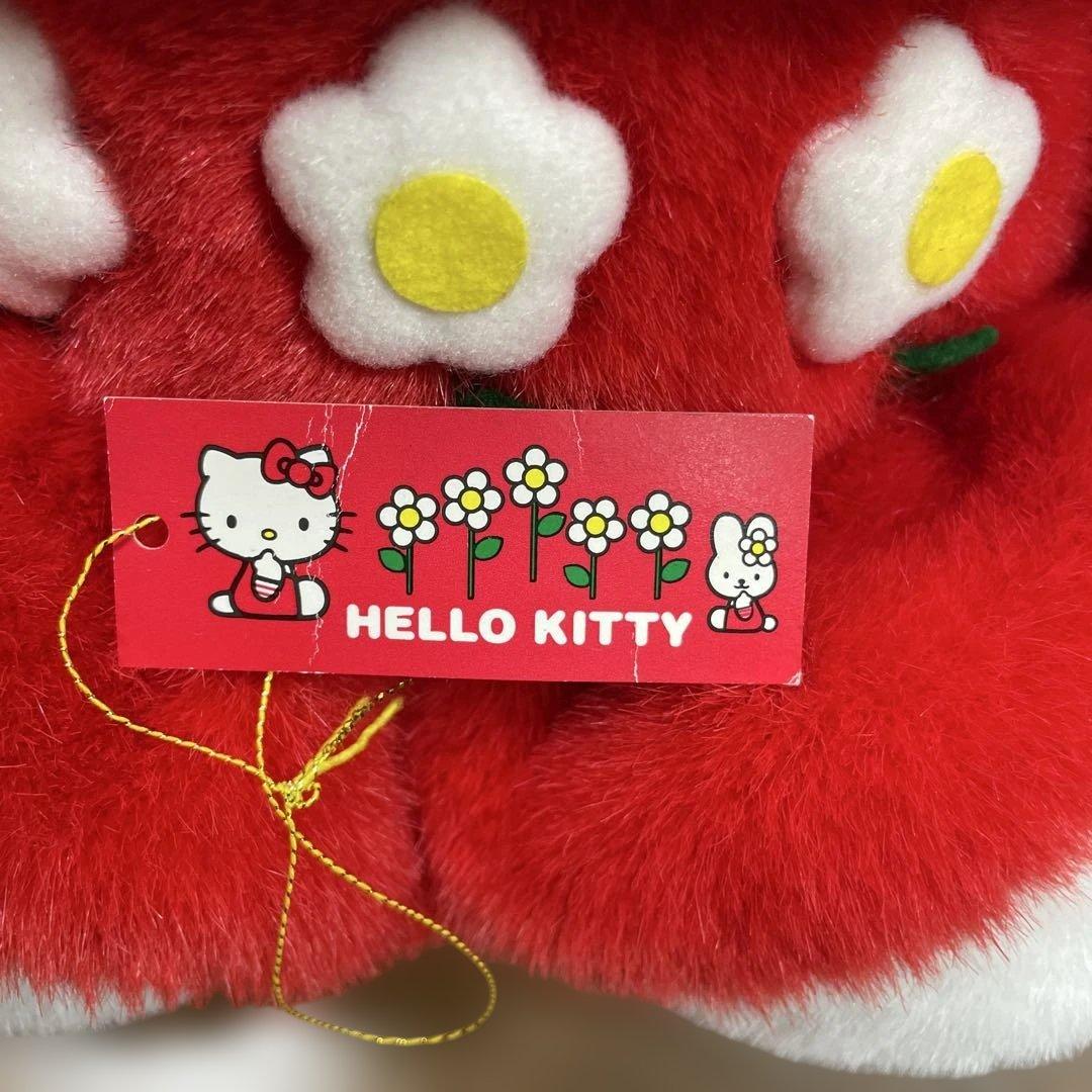 【レア・タグ付き】2000年頃購入 キティちゃん ぬいぐるみ　平成　レトロ