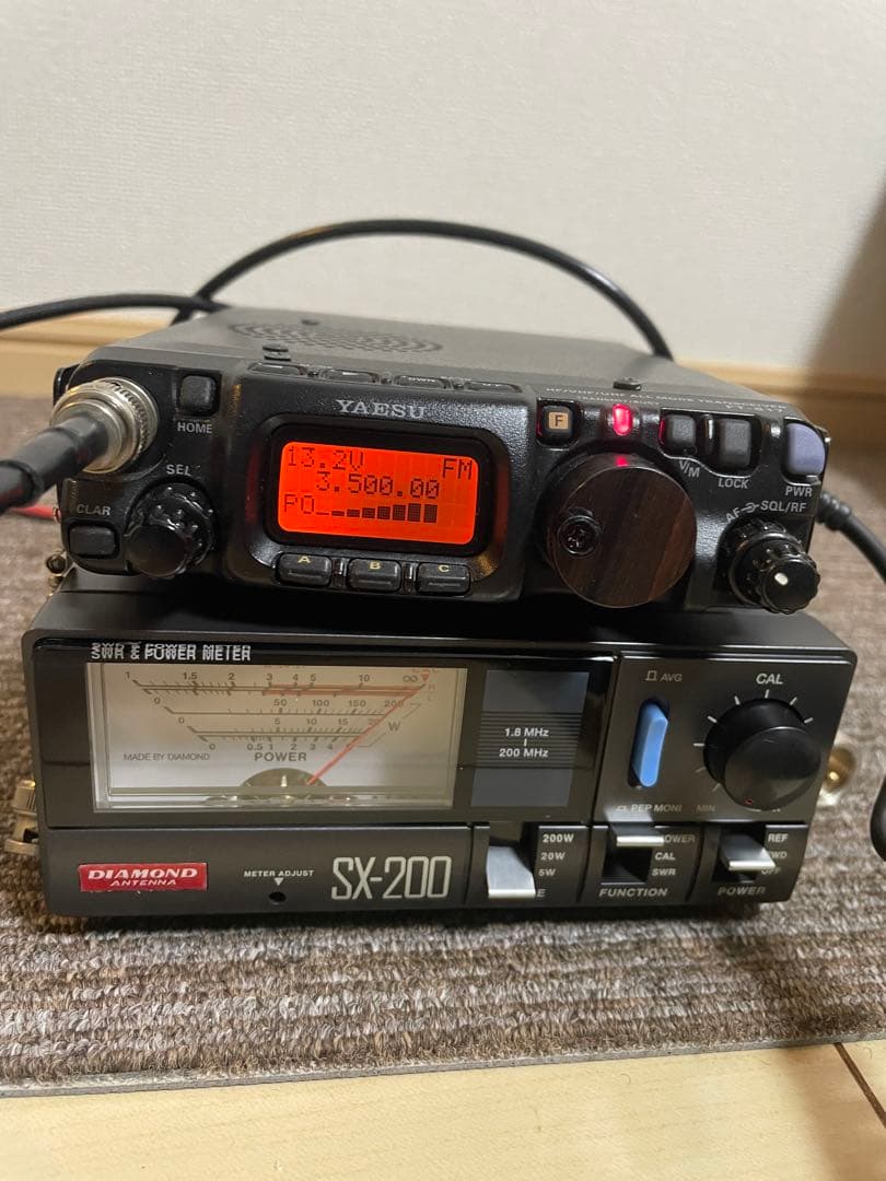 YAESU FT-817ND 社外付属品付き