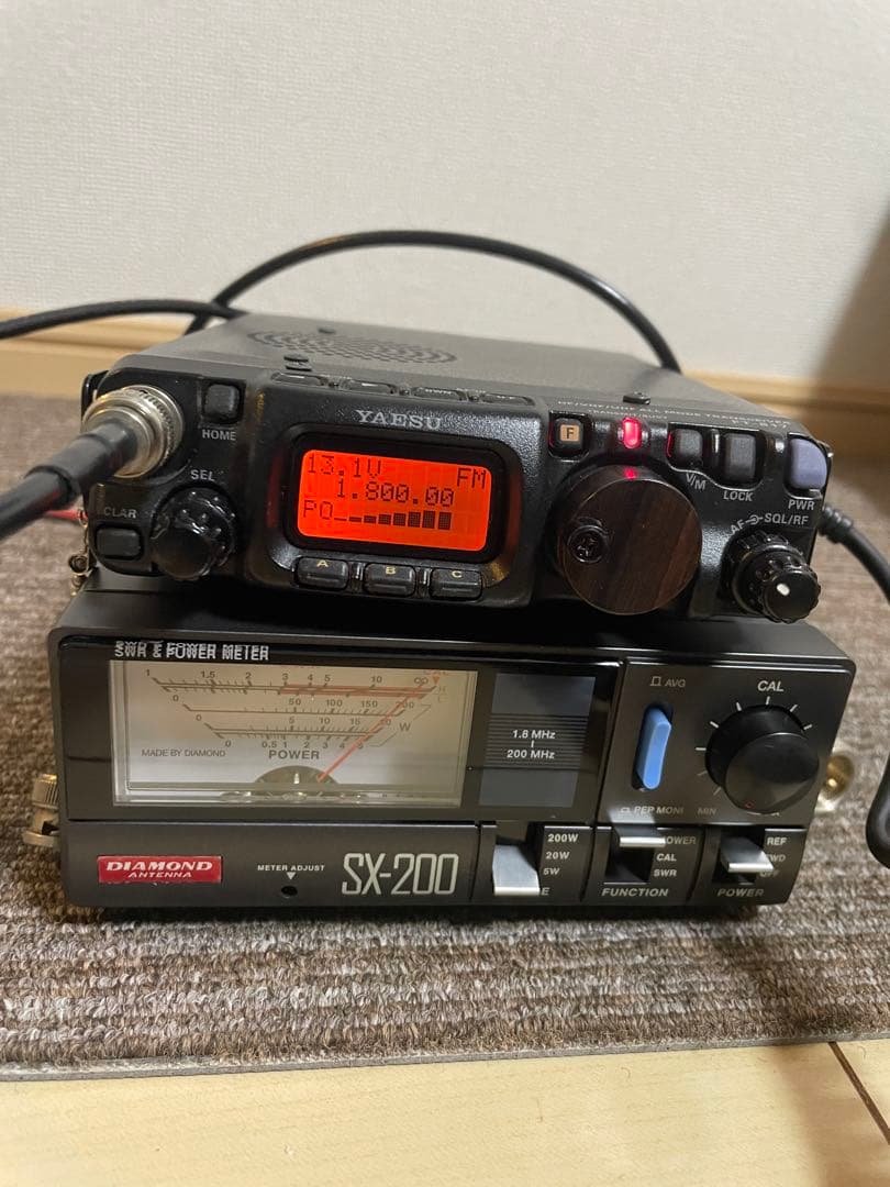YAESU FT-817ND 社外付属品付き