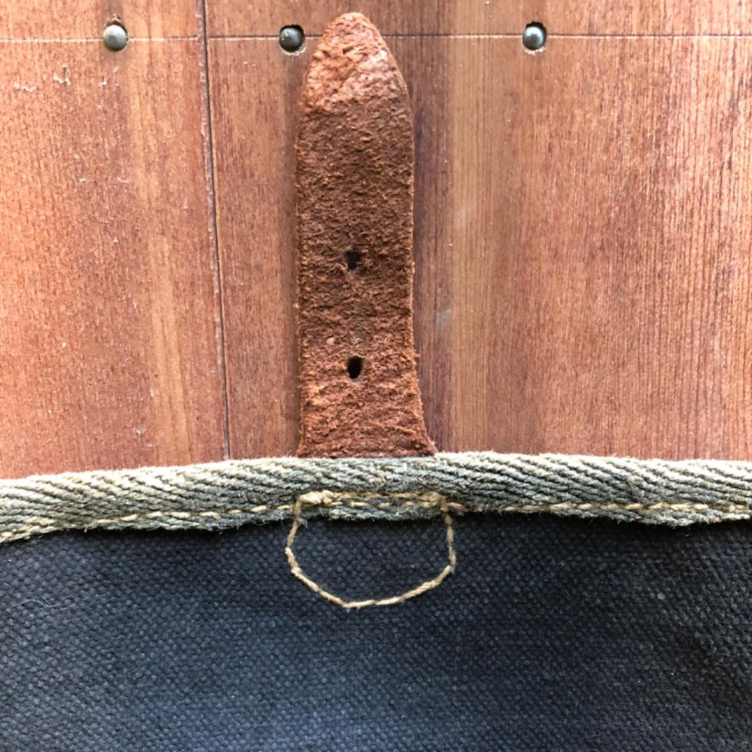 必見！オールドヴィンテージ　極厚帆布 ショルダーバッグ　レア