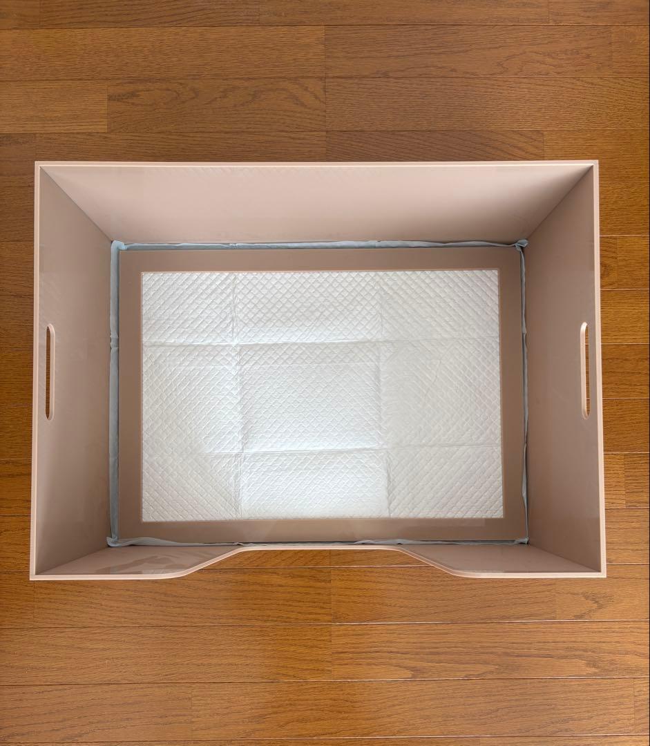 犬 アクリルトイレ ワイドサイズ ドギレット風