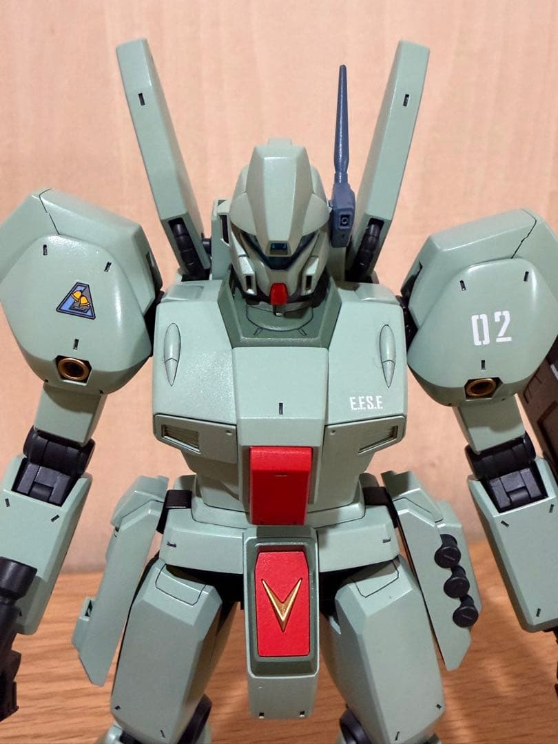 mgジェガン全塗装完成品　ユニコーンカラー