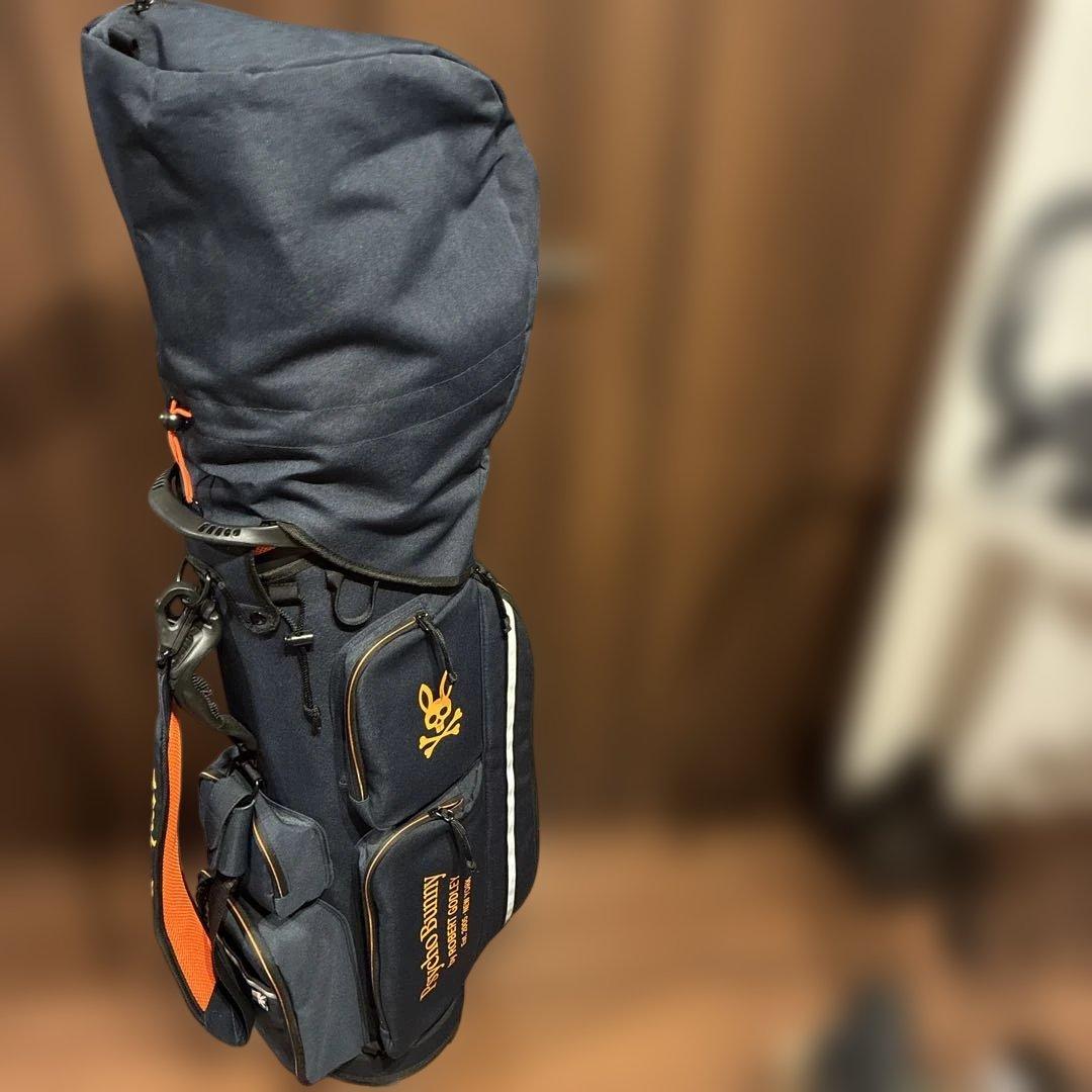 Psycho Bunny ゴルフバッグ ネイビー