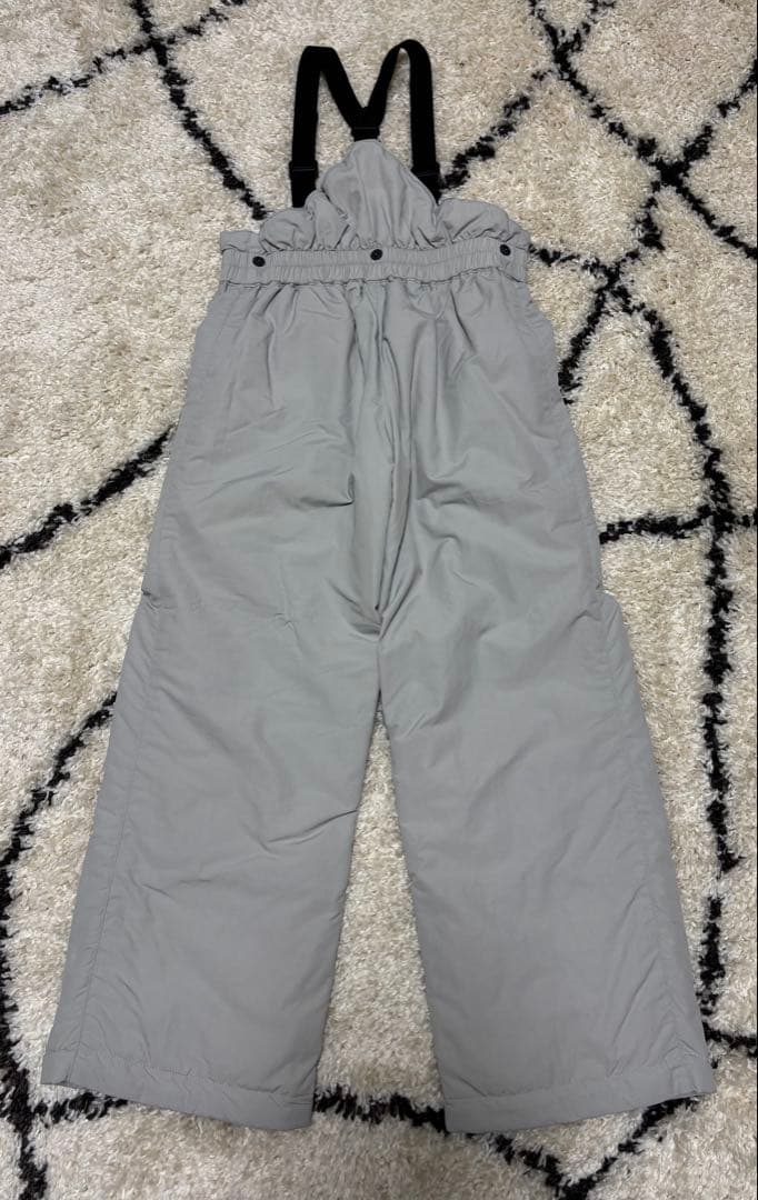 極美品＊モンベル パウダーライト ジャケット・ビブ スキーウェア上下セット140