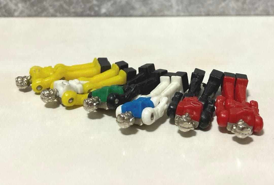 ダイアクロン 隊員 ブルー ホワイト 他 6点 当時物 タカラ