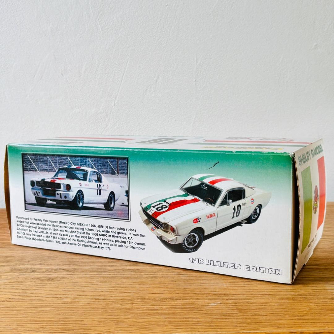 ミニカー LANE EXACT DETAIL 1966 SHELBY 1/18