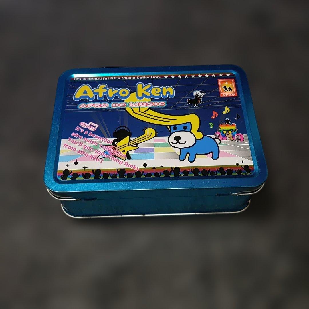 レア アフロ犬　缶バック 4個セット 匿名配送