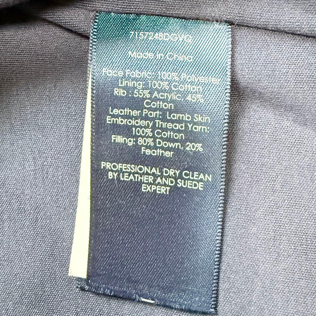 【国内正規】ポロゴルフ ラルフローレン ダウンベスト ダブルジップ ネイビー M