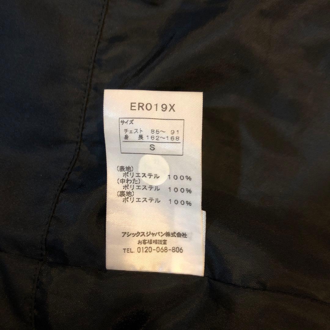 アシックス ベンチコート黒