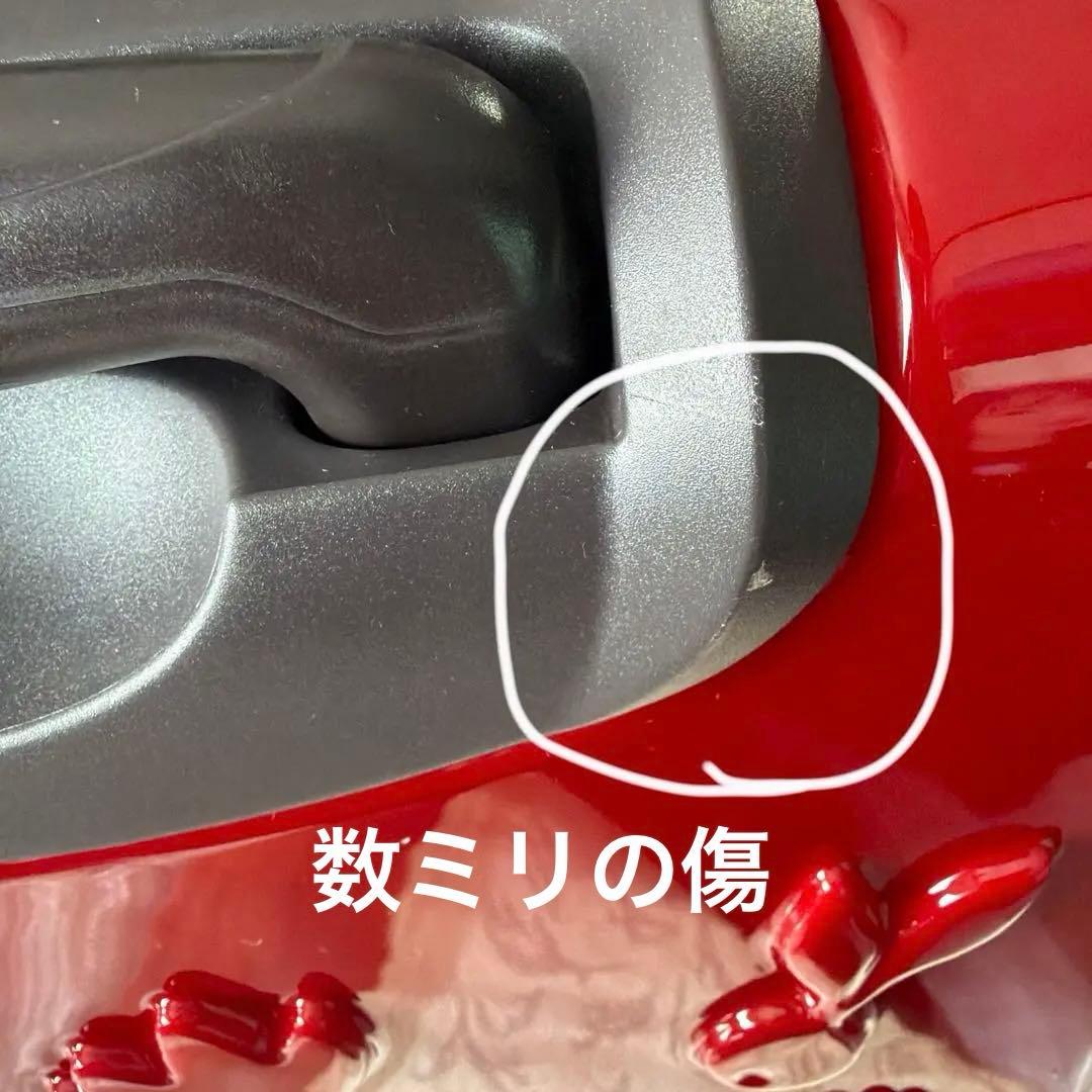 未使用 訳ありリトルミィ スーツケース L ペイズリー 赤 ムーミン