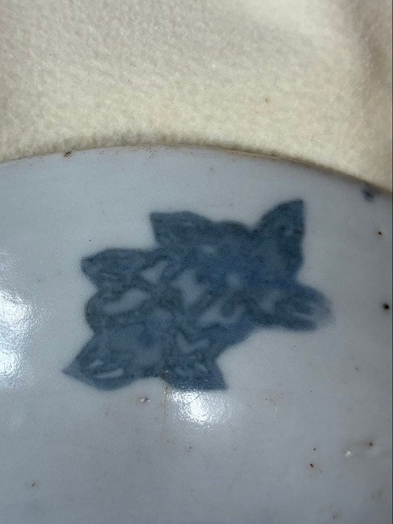 くらわんか小碗　コンニャク印判