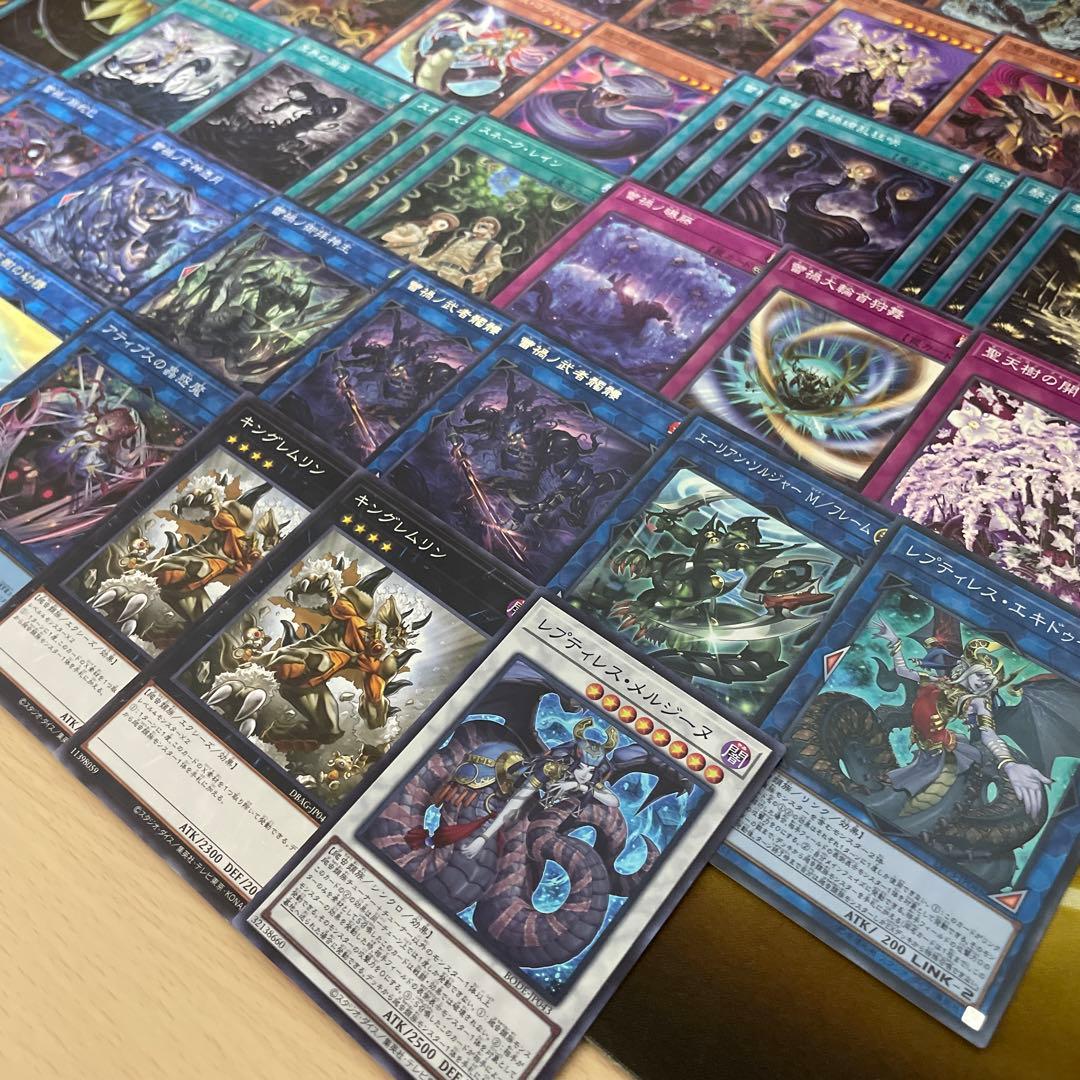 本格構築 蕾禍デッキ 溟界の蛇睡蓮 ヌル ナイア 蕾禍ノ大王鬼牙 蕾禍ノ鎖蛇巳