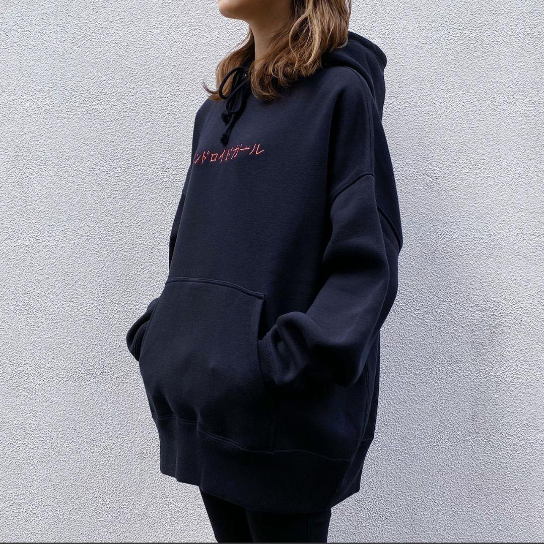 【アンドロイドガール】パーカー / ブラック