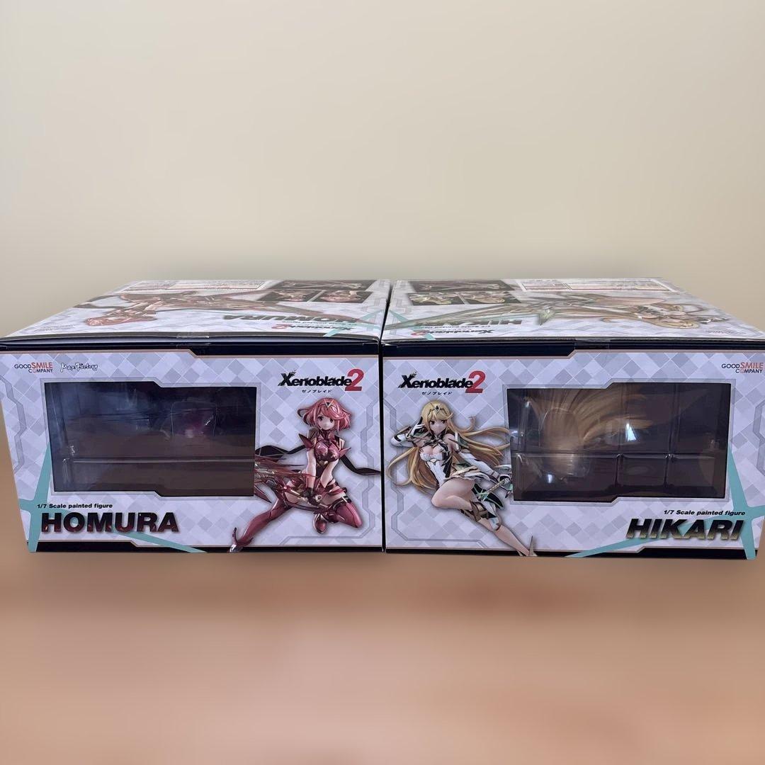 開封済みゼノブレイド2ホムラ ヒカリフィギュアセットグッドスマイルカンパニー