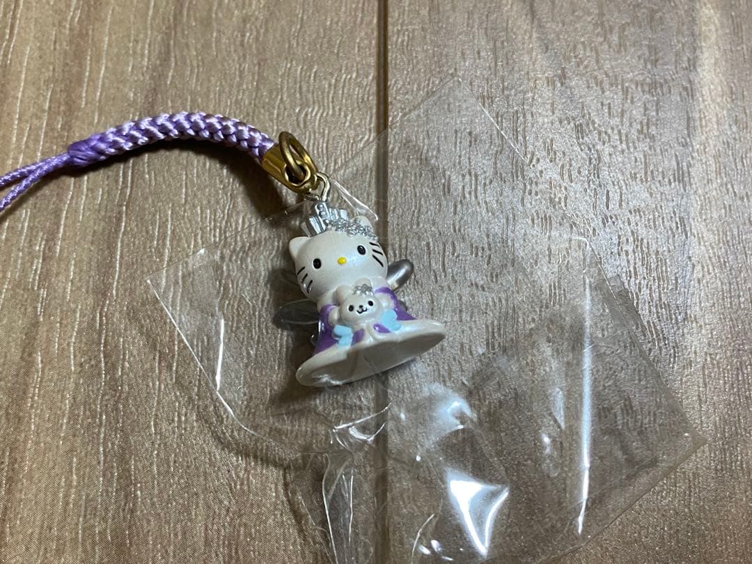ハローキティ ストラップ 根付 ねつけ クイーンKITTY&MIMMY 28th