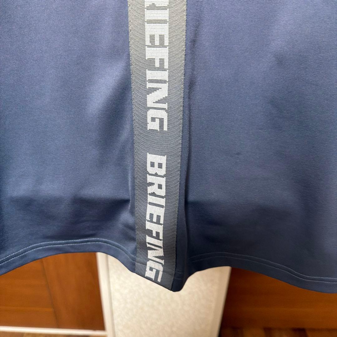 ブリーフィングBRIEFING グレー ポロシャツL